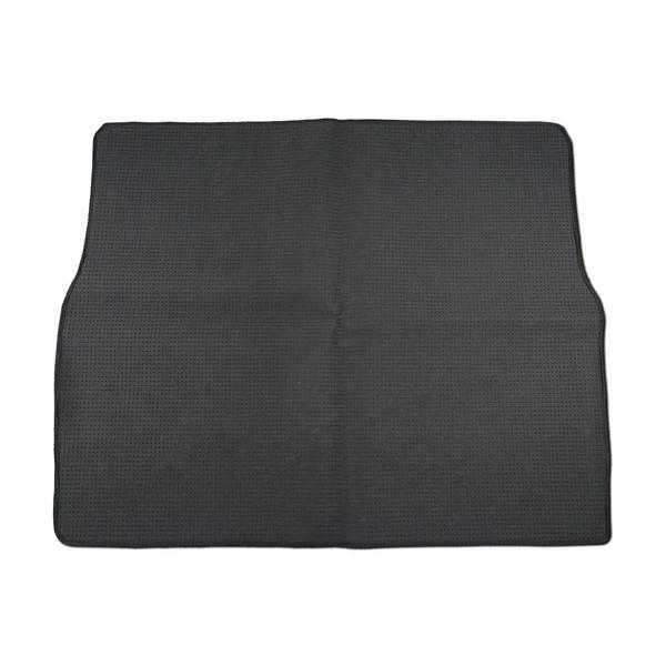 バモス HM1 HM2 後期型 リアマット リアラゲッジマット チェック柄 ブラック/グレー H13.9〜 | ホンダ | 02