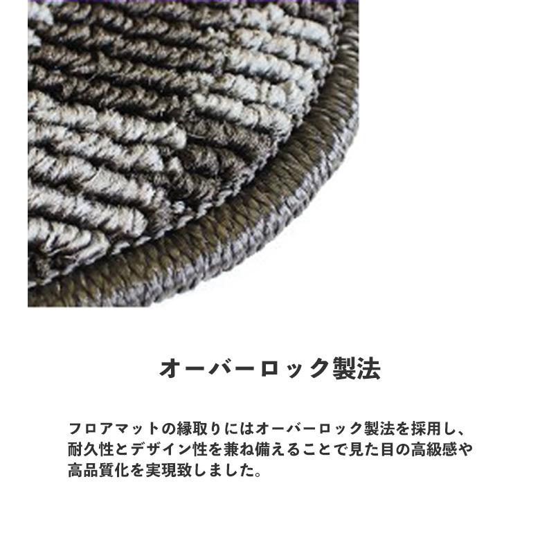 ハイエース 200系 標準ボディ用 リアラゲッジマット 前後分割 チェック柄 ブラック/グレー H16〜 トランク 荷室 ズレにくい 丸洗いOK | ハイエース | 03