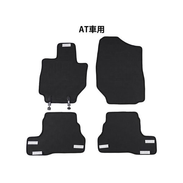ジムニー JB64W ジムニーシエラ JB74W 専用 3D立体形成 フロアマット チェック柄 ブラック グレー AT/MT スズキ | ジムニー | 02