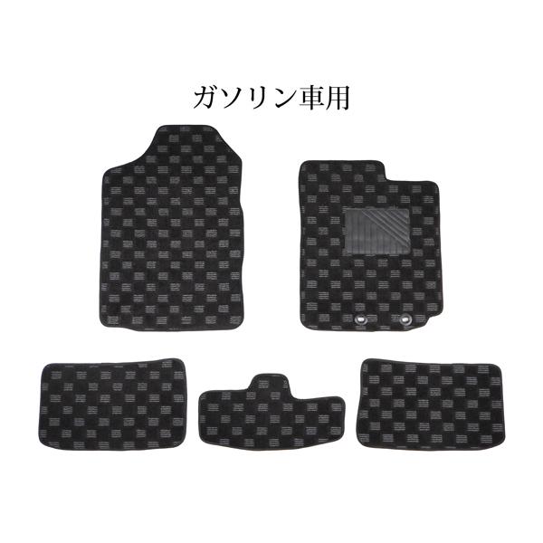 プロボックス サクシード NSP160V NCP160V NCP165V NHP160V 専用 3D立体形成 フロアマット チェック柄 ブラック グレー トヨタ | プロボックス | 01