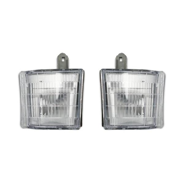 三菱ふそう ニューキャンター 標準ボディ ワイドボディ コーナーレンズ 純正タイプ 左右セット H5.11〜H14.6 運転席側 助手席側 クリア | 三菱ふそう | 01