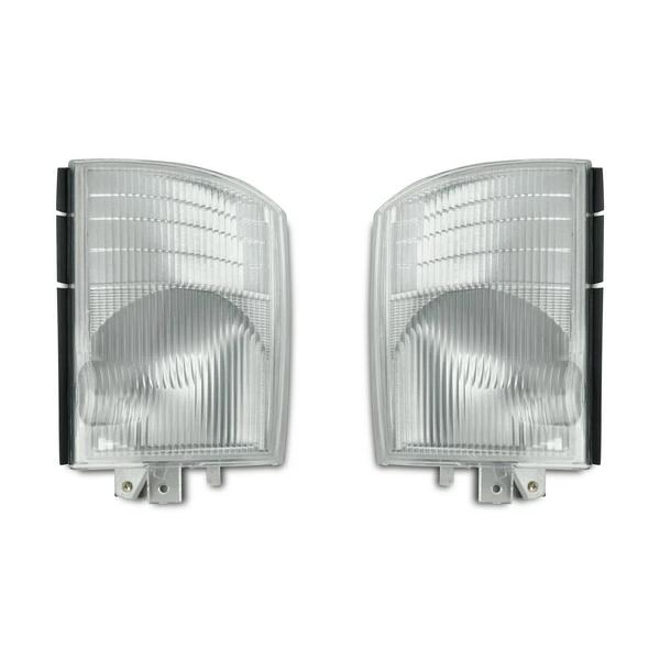 ジェネレーションキャンター コーナーレンズ バルブレスタイプ 左右セット H14.7〜H22.10 フロント 運転席側 助手席側 純正タイプ | 三菱ふそう | 01