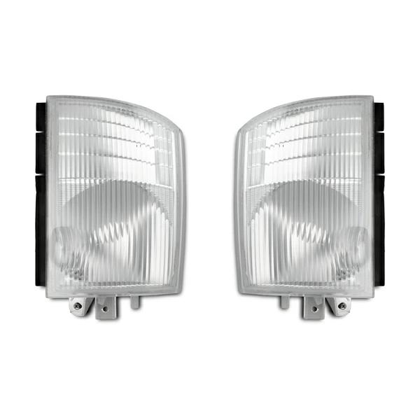 ジェネレーションキャンター コーナーレンズ バルブ付きタイプ 左右セット H14.7〜H22.10 フロント 運転席側 助手席側 純正タイプ | 三菱ふそう | 01