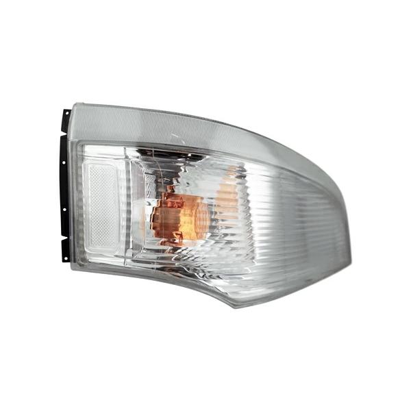 三菱ふそう ジェネレーションキャンター ウインカーレンズ リフレクター有り 純正タイプ 運転席側 H14.7〜H22.10 ウィンカー | 三菱ふそう | 02