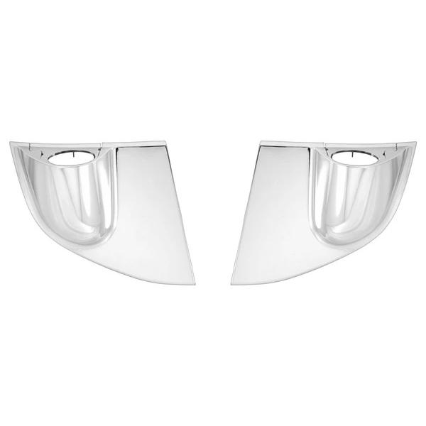 三菱ふそう ジェネレーションキャンター 標準 ワイド メッキ ミラーステーカバー 左右セット H14.7〜H22.10 ブラケット アンダーカバー | 三菱ふそう | 01