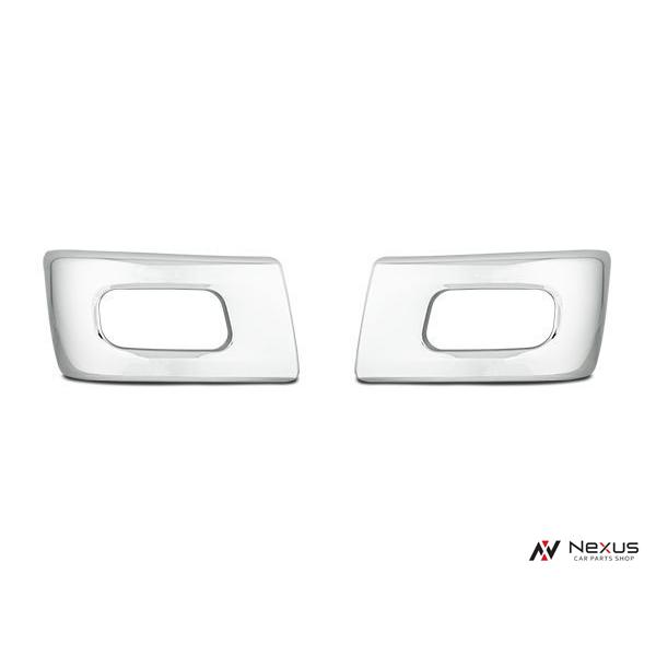 三菱ふそう ブルーテックキャンター 標準 ワイド メッキ サイドバンパー バンパーコーナー H22.11〜R2.10 フロント コーナー ABS製 | 三菱ふそう | 02