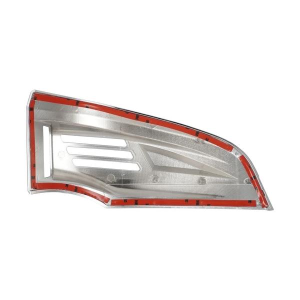 ジェネレーションキャンター 前期 メッキ ウインカーレンズカバー Ver.2 左右セット H14.7〜H21.3 カスタム 傷防止 パーツ | 三菱ふそう | 05