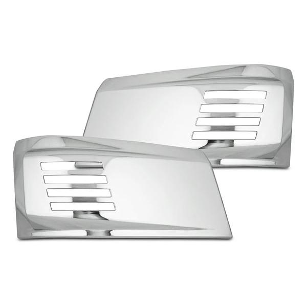 三菱ふそう ブルーテックキャンター 標準ボディ ワイドボディ メッキ ウインカーレンズカバー 左右セット H22.11〜 カスタム 傷防止 パーツ | 三菱ふそう | 01