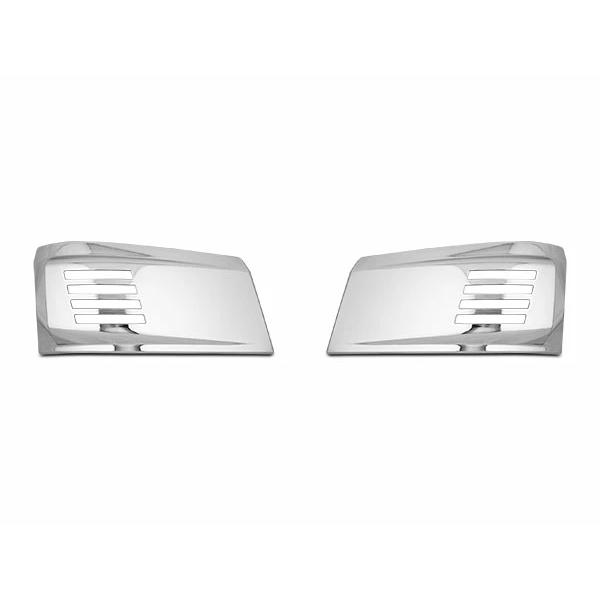 三菱ふそう ブルーテックキャンター 標準ボディ ワイドボディ メッキ ウインカーレンズカバー 左右セット H22.11〜 カスタム 傷防止 パーツ | 三菱ふそう | 07