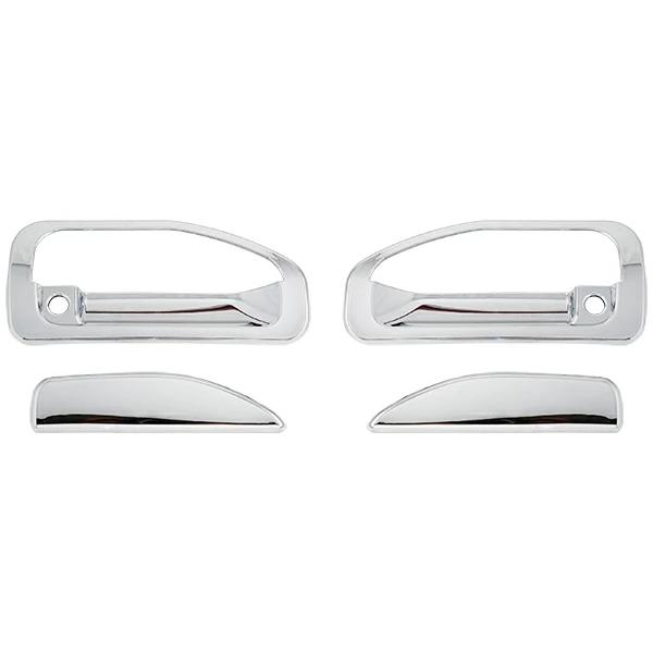 三菱ふそう ジェネレーションキャンター ブルーテックキャンター メッキ ドアハンドルカバー 4P | 三菱ふそう | 01