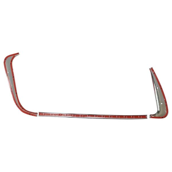 三菱ふそう ジェネレーションキャンター ブルーテックキャンター メッキ ドアウインドウガーニッシュ ウェザーストリップ 6P ウィンドウ 外装 | canter | 04