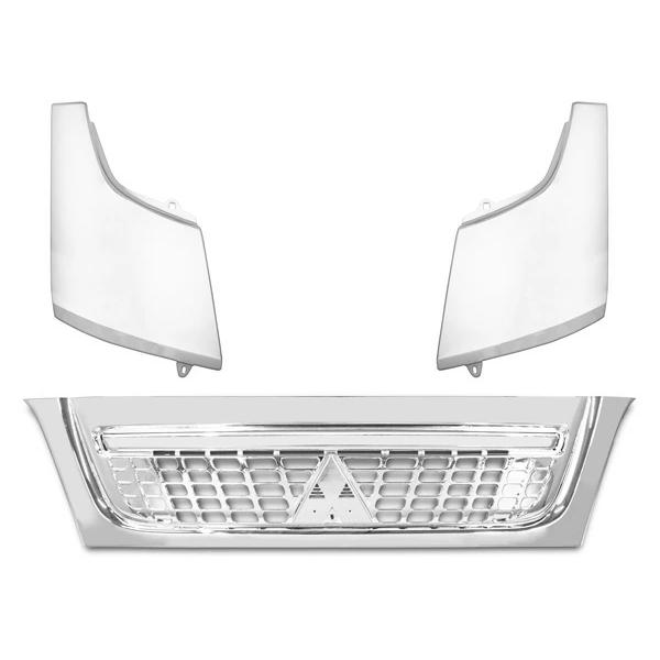 三菱ふそう ジェネレーションキャンター 標準 メッキ フロントグリル コーナーパネル セット 左右 フロント パーツ コナパネ |  | 01