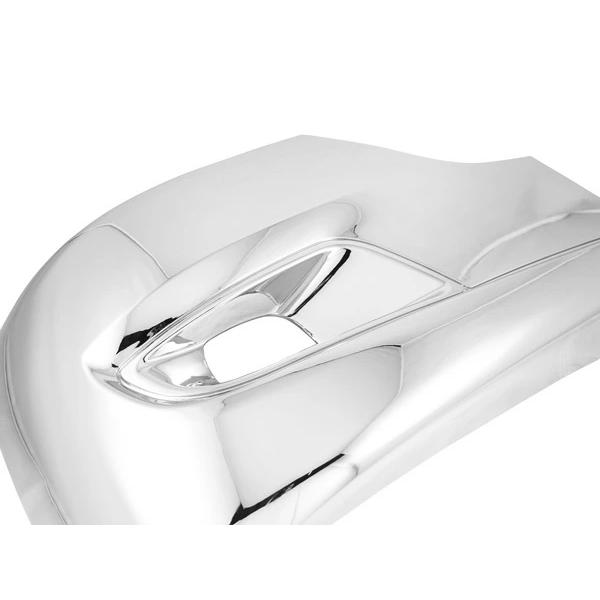 三菱ふそう 20キャンター ワイド用 メッキ サイドバンパー バンパーコーナー 左右セット 交換 修理 フロント トラック 外装 パーツ | 三菱ふそう | 02