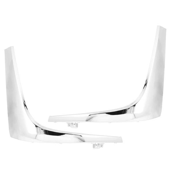 20キャンター メッキ コーナーロア ヘッドライトパネル 左右セット 三菱ふそう アンダーパネル 交換タイプ コーナー 外装 | 三菱ふそう | 01