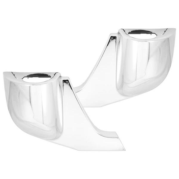 20キャンター 標準用 メッキ ミラーステーカバー 左右セット 三菱ふそう ブラケット アンダーカバー カスタム ミラーステー 外装 | 三菱ふそう | 01