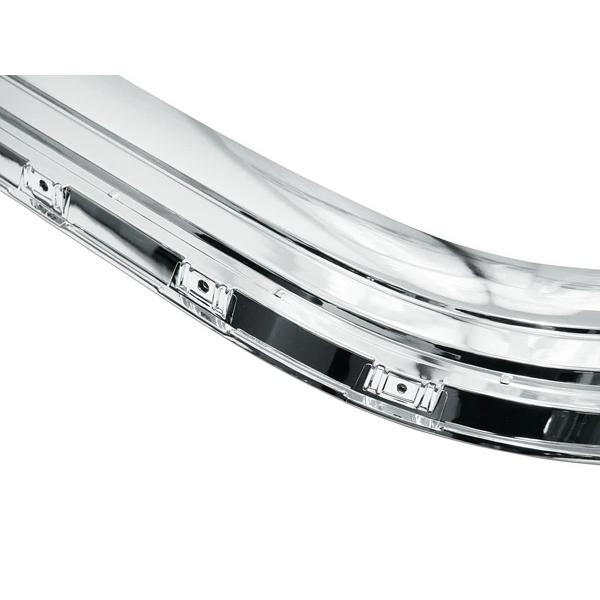 三菱ふそう キャンター 標準用 メッキ フェンダーパネル 左右セット ジェネレーションキャンター ブルーテックキャンター 20キャンター 泥除け | 三菱ふそう | 03