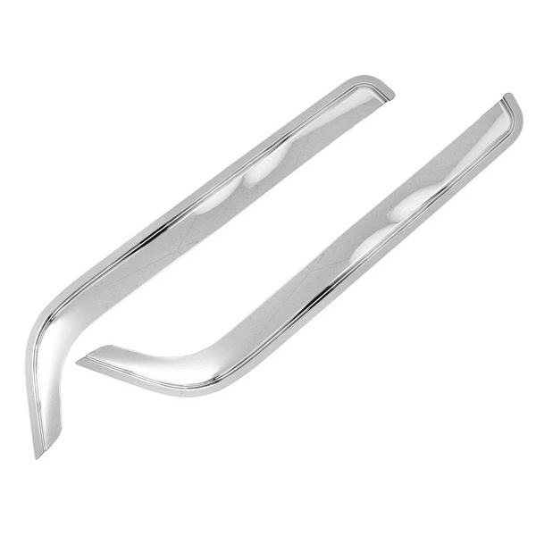 三菱ふそう ジェネレーションキャンター ブルーテックキャンター 20キャンター メッキ ドアバイザー 雨除け 後付け 左右セット 外装 トラック | 三菱ふそう | 01