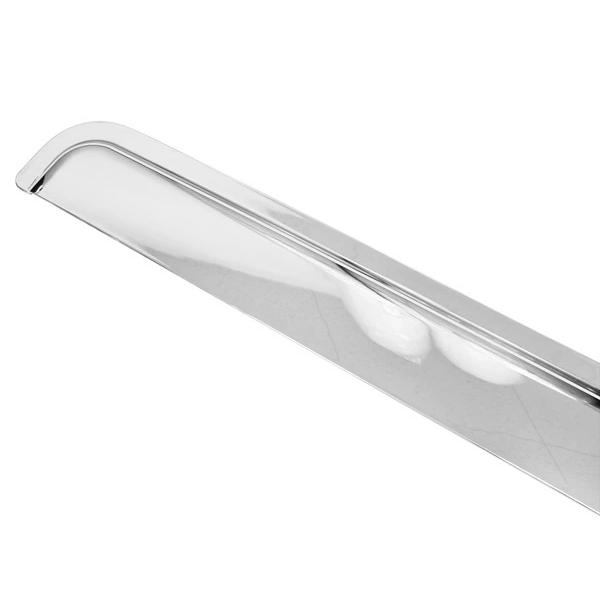 三菱ふそう ジェネレーションキャンター ブルーテックキャンター 20キャンター メッキ ドアバイザー 雨除け 後付け 左右セット 外装 トラック | 三菱ふそう | 03