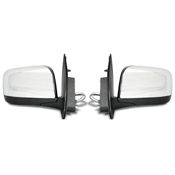 キャラバン NV350 ドアミラー 電動格納 メッキ E26系 純正タイプ 左右セット H24.5〜 サイドミラー 修理 両側 補修 | 日産 | 01