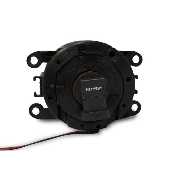 キャラバン NV350 LEDフォグランプ 左右セット E26系 ブルーリング H24.5〜 イカリング フロント ファイバー 青色 | 日産 | 03