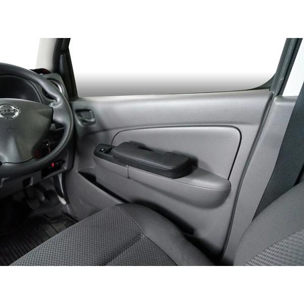 キャラバン NV350 E26系  アームレスト レザー サイド ドア 運転席・助手席用 ブラック H24.5〜 ホルダー ドアポケット | 日産 | 03