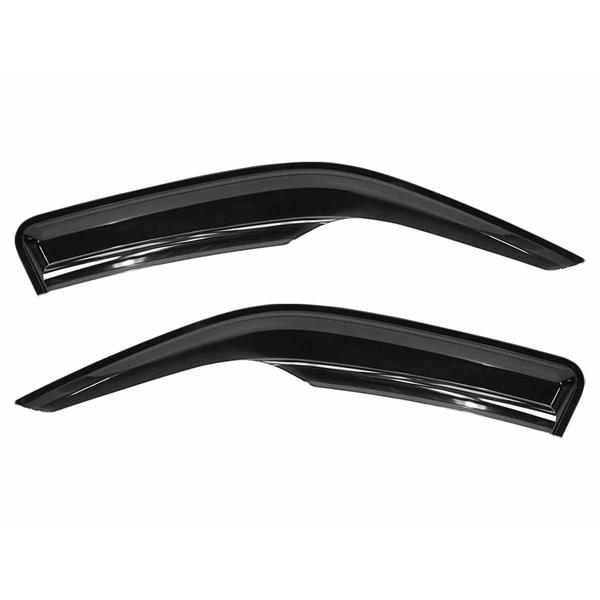 キャラバン NV350 E26系 ドアバイザー ワイドタイプ スモーク 左右セット DS07 H24.5〜 サイド バイザー  雨除け | 日産 | 01