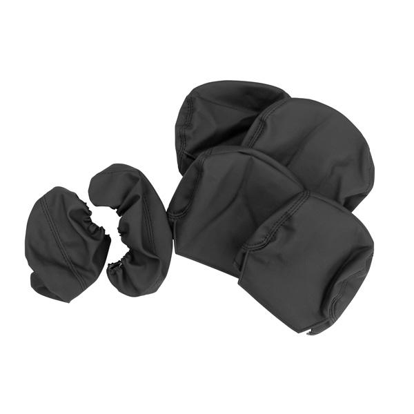 キャラバン NV350 E26系 前期型 プレミアムGX シートカバー レザー ダイヤカット パンチング フロント リア 取り付け | 日産 | 09