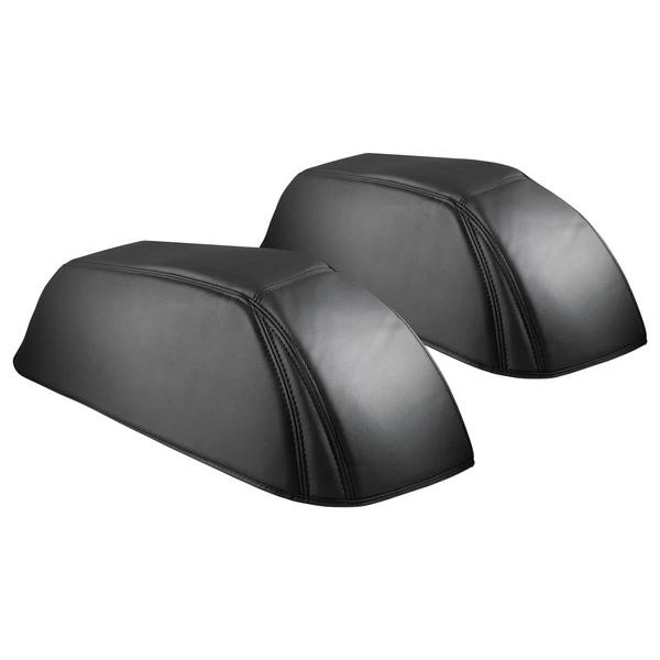 日産 NV350 キャラバン E26系 DX専用 タイヤハウス レザーカバー ブラック 保護  左右 後輪 目隠し 簡単取付 PVC | 日産 | 01