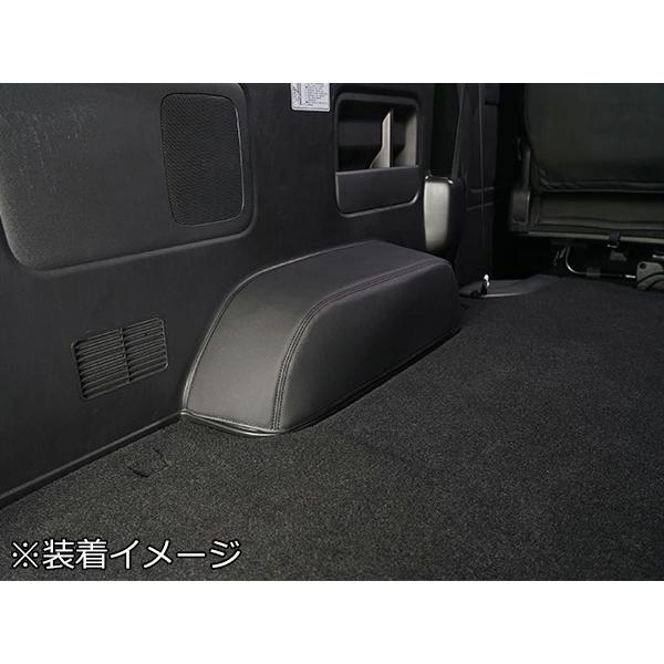 日産 NV350 キャラバン E26系 DX専用 タイヤハウス レザーカバー ブラック 保護  左右 後輪 目隠し 簡単取付 PVC | 日産 | 04