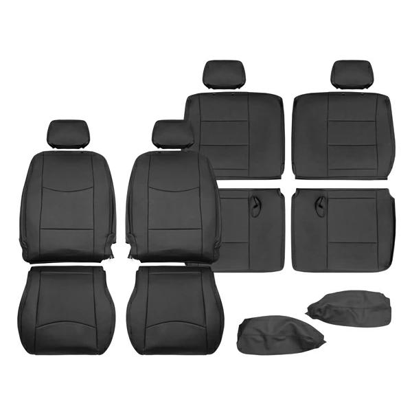 キャラバン NV350 E26系 後期型 シートカバー GRANDプレミアムGX プレミアムGX パンチングレザー フロント リア | 日産 | 02