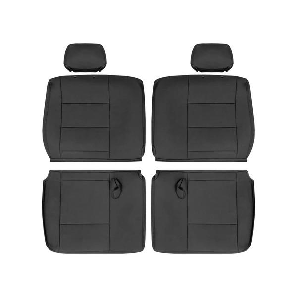 キャラバン NV350 E26系 後期型 シートカバー GRANDプレミアムGX プレミアムGX パンチングレザー フロント リア | 日産 | 04