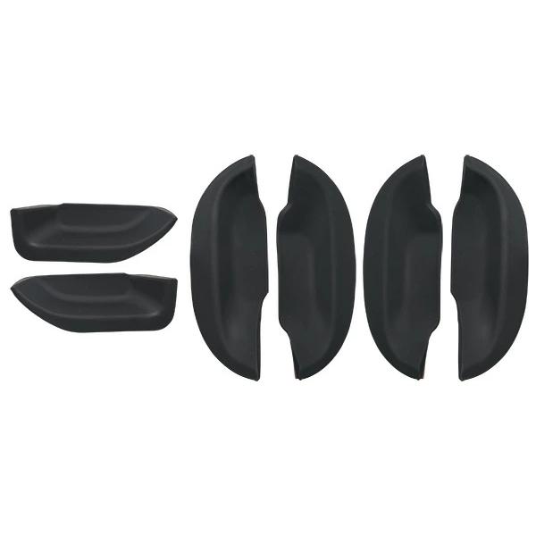 キャラバン NV350 E26系 ドアハンドル ラバープロテクター ブラック カーボン調 傷防止 保護 プロテ ハンドル ガード | 日産 | 01