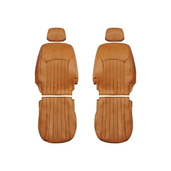 キャラバン NV350 後期型 シートカバー レザー ヴィンテージブラウン E26系 プレミアムGX ロント リア 後部座席 取り付け | 日産 | 03