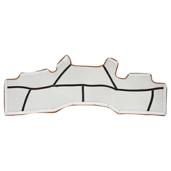 キャラバン NV350 E26系 デッキカバー フロント用 PVCレザー エンジンカバー ヴィンテージブラウン 汚れ防止 運転席 助手席 | 日産 | 04