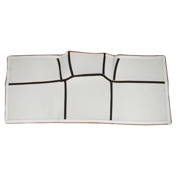 キャラバン NV350 デッキカバー リア用 PVCレザー エンジンカバー ヴィンテージブラウン 汚れ防止 後部座席 専用設計 取り付け | 日産 | 03