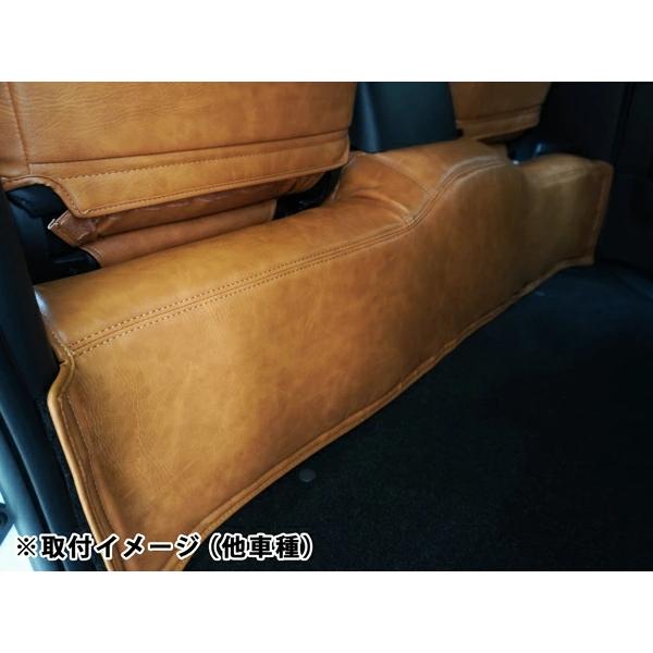 キャラバン NV350 E26系 デッキカバー フロント リア セット PVCレザー エンジンカバー ヴィンテージブラウン 汚れ防止 運転席 助手席 | 日産 | 10