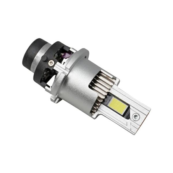 LED ヘッドライト バルブ D2S D2R 兼用 純正同サイズ 純正HIDバラスト車ポン付け ホワイト 6500K 35W 18000LM 12V車用 LEDバルブ 2個セット 車検対応 | ハイエース | 02