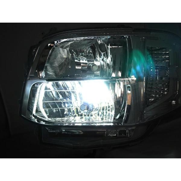 LED ヘッドライト バルブ D2S D2R 兼用 純正同サイズ 純正HIDバラスト車ポン付け ホワイト 6500K 35W 18000LM 12V車用 LEDバルブ 2個セット 車検対応 | ハイエース | 07
