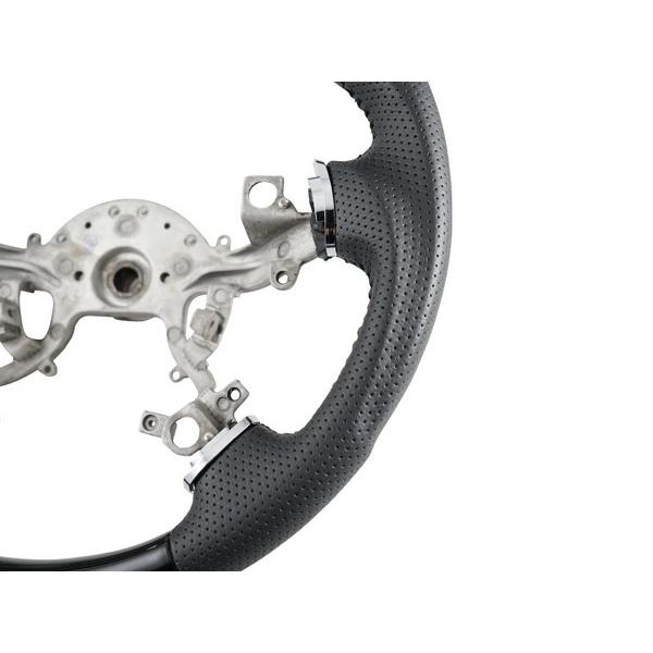 三菱 デリカ D:5 D5 CV系 パジェロ V80系 V90系 ガングリップステアリング ピアノブラック | 三菱 | 03