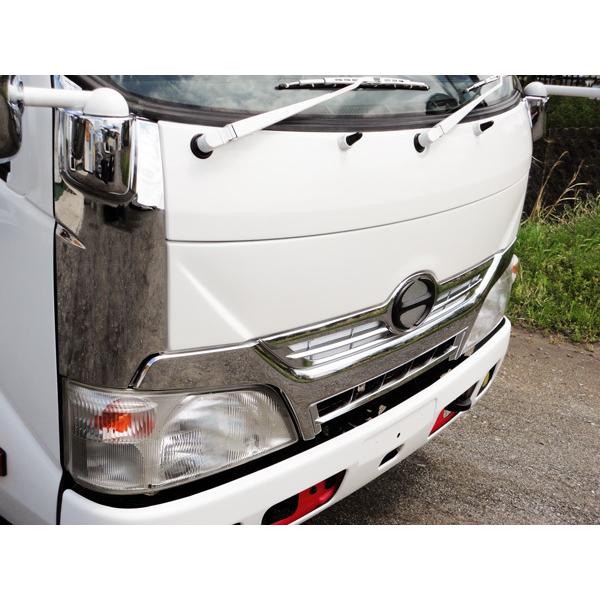 日野自動車 エアループ デュトロ メッキ グリル 標準キャブ用 2