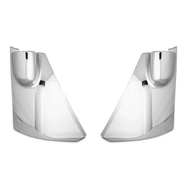 エアループ デュトロ ワイドキャブ メッキ コーナーパネル 上部カバー付 交換タイプ 2トン 日野 H23.7〜 | 日野自動車 | 01