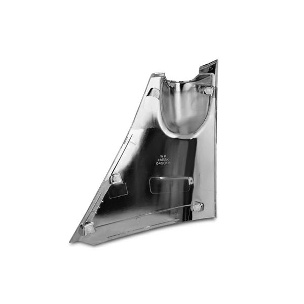 エアループ デュトロ ワイドキャブ メッキ コーナーパネル 上部カバー付 交換タイプ 2トン 日野 H23.7〜 | 日野自動車 | 02