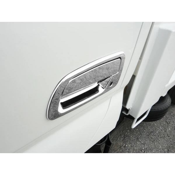 エアループ デュトロ メッキ ドアハンドル カバー 4P ダイナ トヨエース 日野自動車 トヨタ 2トン | 日野自動車 | 04