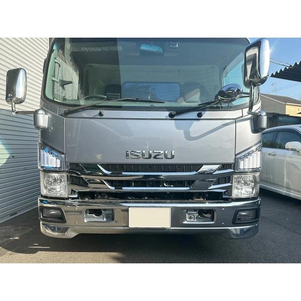 いすゞ 07 エルフ 後期型 ワイドキャブ用 メッキグリル H26.12〜 | いすゞ | 03