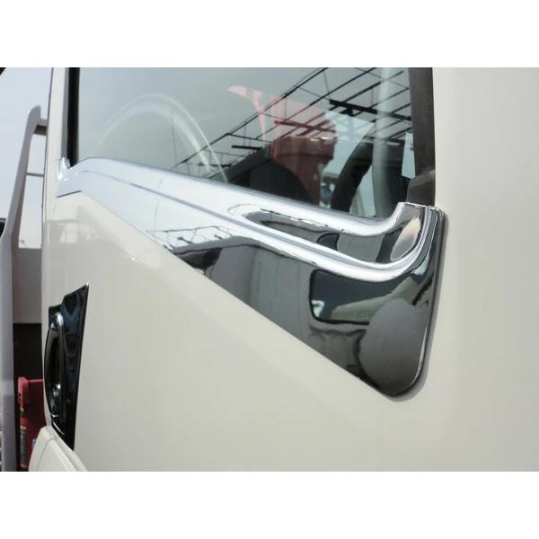 いすゞ 07 エルフ ハイキャブ ワイドキャブ用 H19.1〜 07フォワード H19.7〜 メッキ ドアウインドウガーニッシュ 左右セット | いすゞ | 03