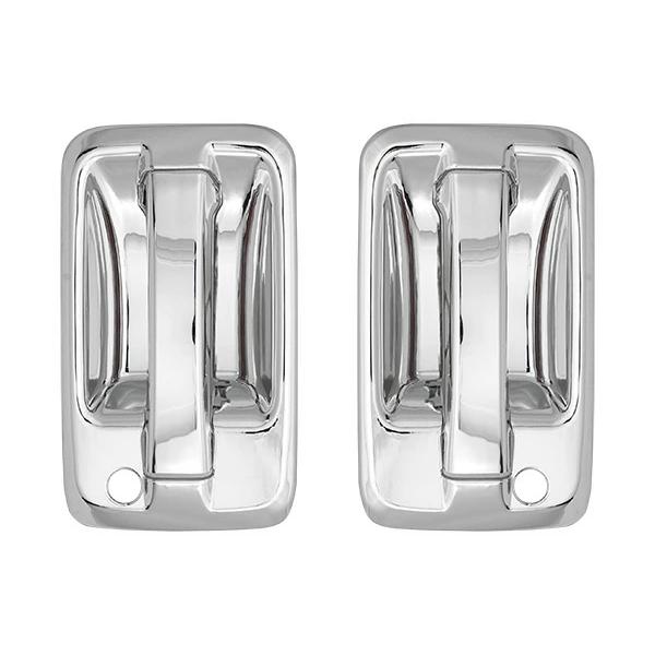 いすゞ 07エルフ 23エルフ ハイキャブ ワイドキャブ H19.1〜 ファイブスターギガ H27.10〜 07フォワード H19.5〜 メッキドアハンドルカバー 4Pセット | いすゞ | 01