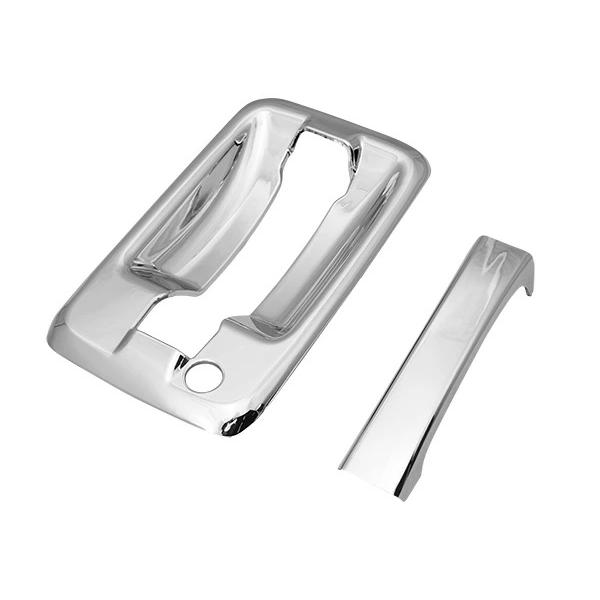 いすゞ 07エルフ 23エルフ ハイキャブ ワイドキャブ H19.1〜 ファイブスターギガ H27.10〜 07フォワード H19.5〜 メッキドアハンドルカバー 4Pセット | いすゞ | 02