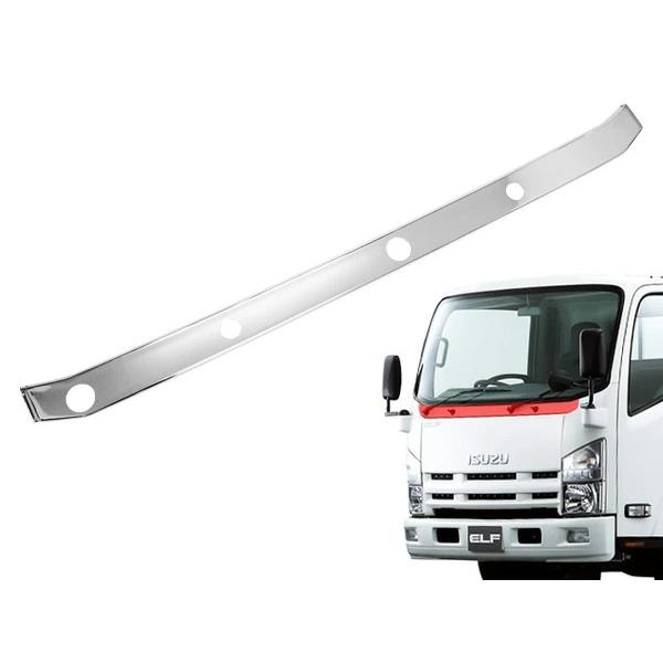 いすゞ 07 エルフ ハイキャブ用 メッキワイパーパネル 貼り付けタイプ | いすゞ | 05