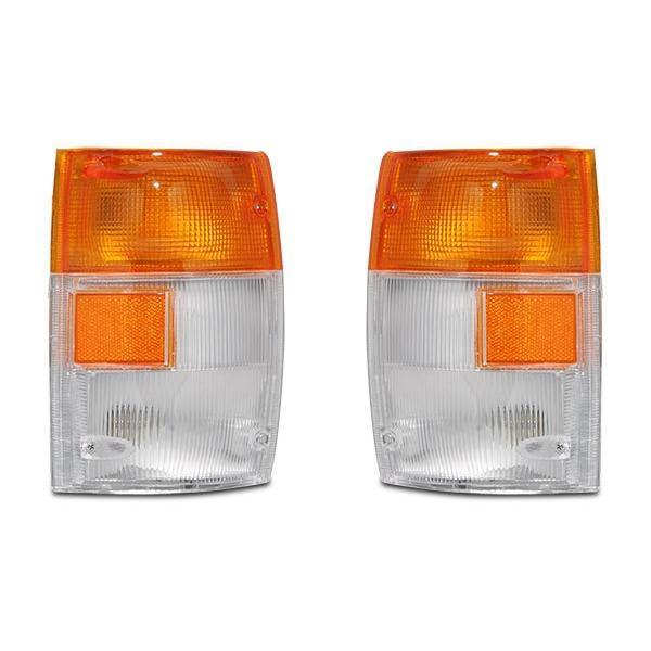 2tエルフ 標準ボディ ワイドボディ用 コーナーレンズ 純正タイプ 左右セット H5.7〜H16.5 | いすゞ | 01