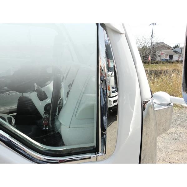 いすゞ NEWエルフ PMエルフ 07エルフ メッキ ドア ウインドウ ガーニッシュ 4Pセット H5.7〜 | いすゞ | 04